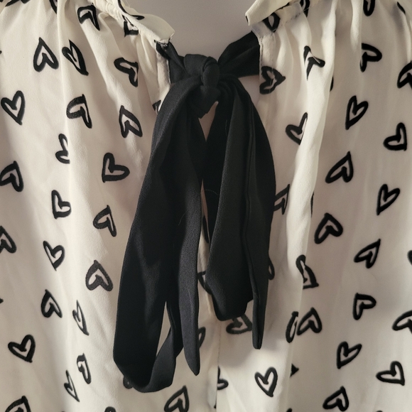 Loft Peplum Heart Blouse - Picture 5 of 6